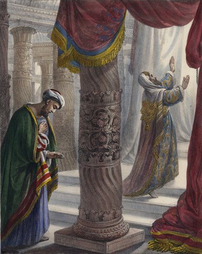 De Farizeeër en de tollenaar door Siegfried Detler Bendixen